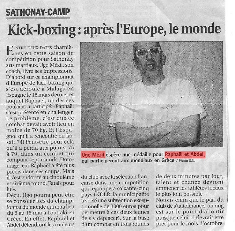 Article de presse