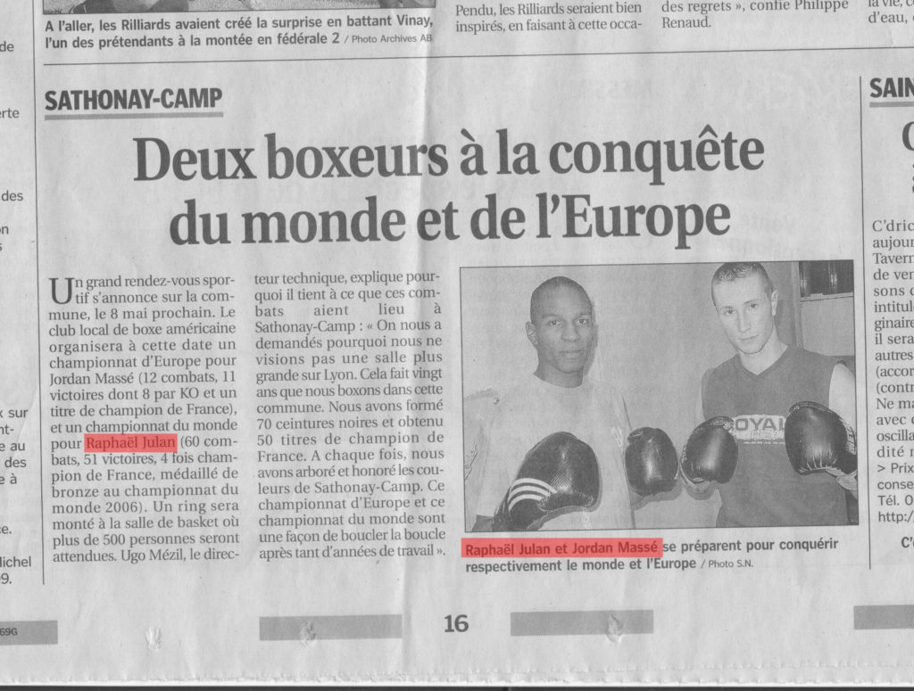 Article de presse