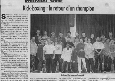 pressedir_Team UGO - Saison 2000-2001