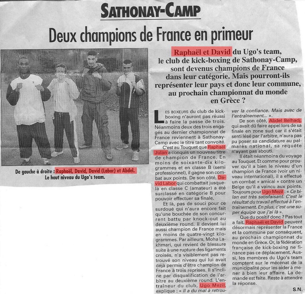 Article de presse