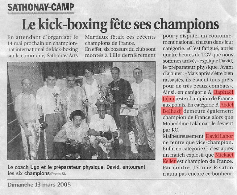 Article de presse