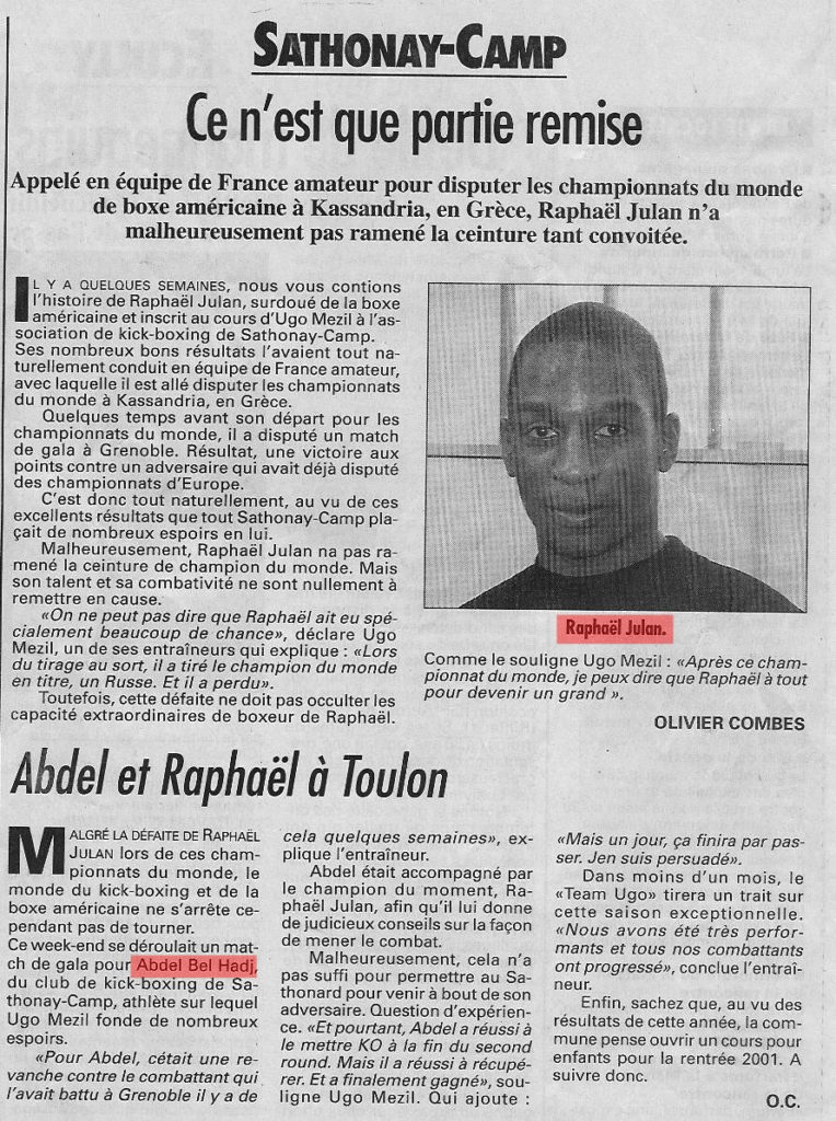 Article de presse