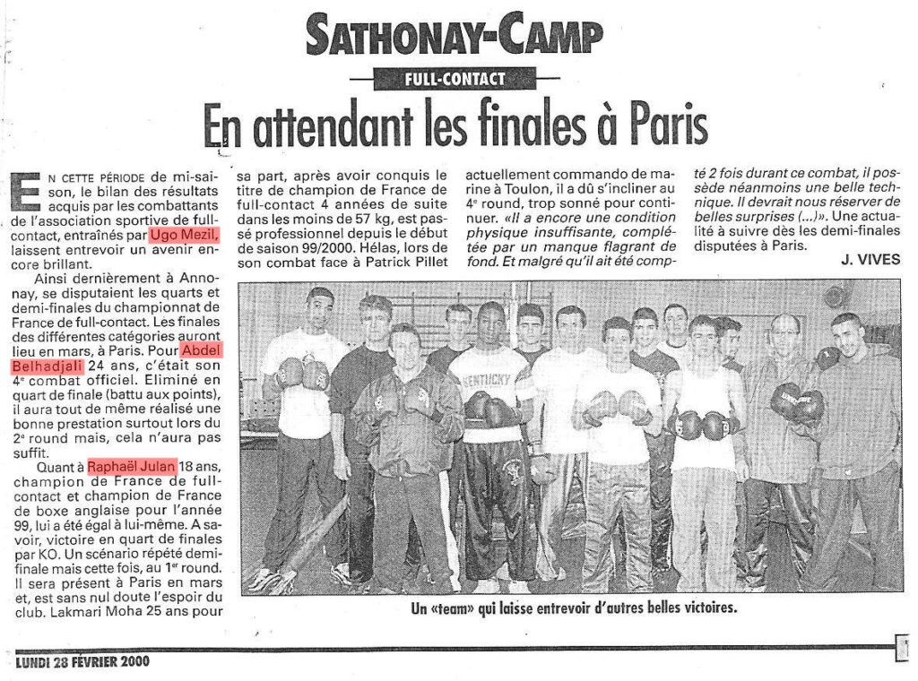 Article de presse