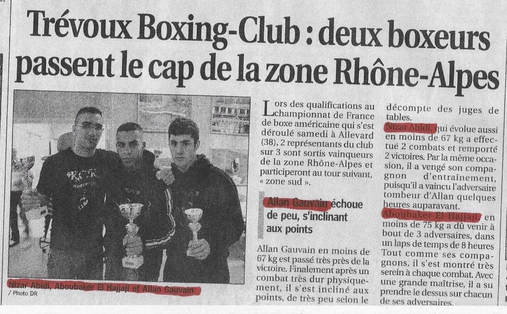 Article de presse