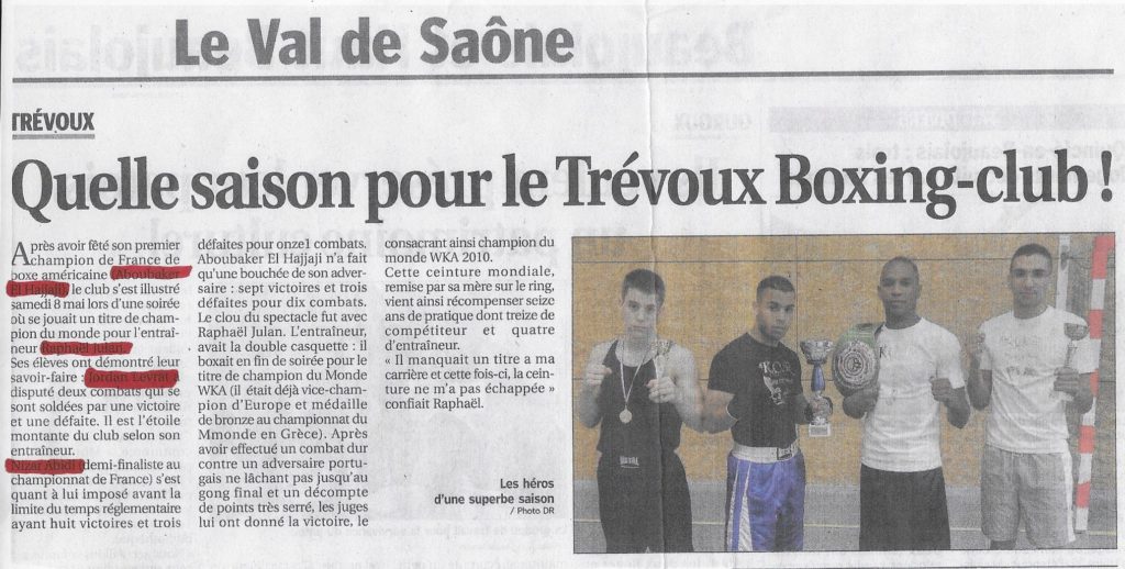 Article de presse