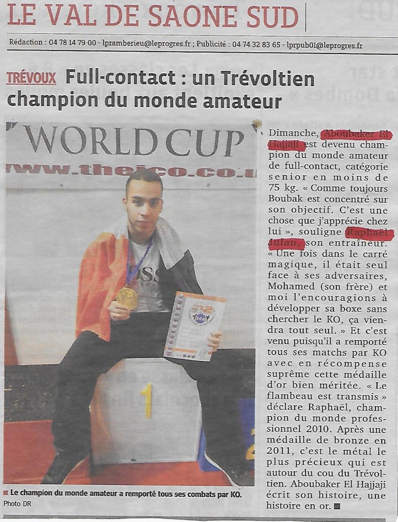 Article de presse