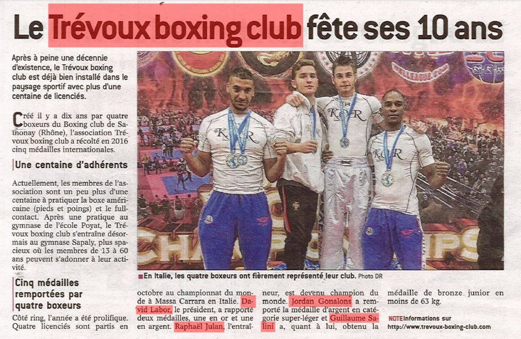Article de presse